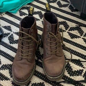 Burgundy brown Dr. Martens / Doc Martens